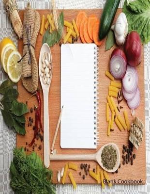 Book cover for Blank Cookbook