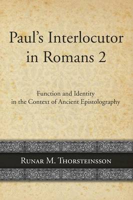 Book cover for Paul's Interlocutor in Romans 2