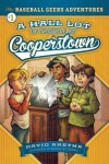 Book cover for Hall Lot of Trouble at Cooperstown, A: The Baseball Geeks Adventures Book 1