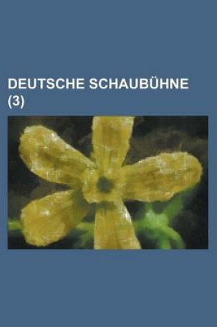 Cover of Deutsche Schaubuhne (3 )