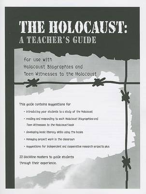 Book cover for The Holocaust: A Teacher's Guide