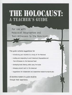 Cover of The Holocaust: A Teacher's Guide