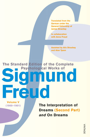 Cover of The Complete Psychological Works of Sigmund Freud, Volume 5