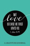 Book cover for "We love because he first loved us", 1 John 4