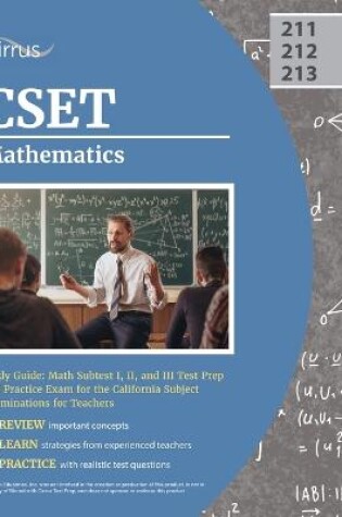 Cover of CSET Mathematics Study Guide