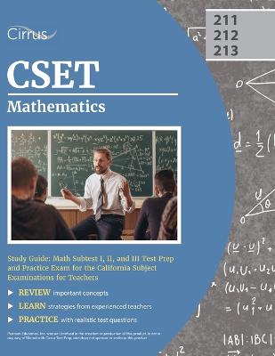 Book cover for CSET Mathematics Study Guide