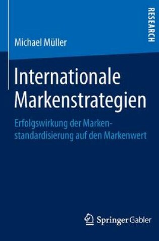 Cover of Internationale Markenstrategien