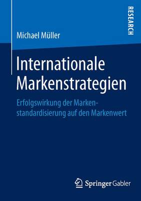 Book cover for Internationale Markenstrategien