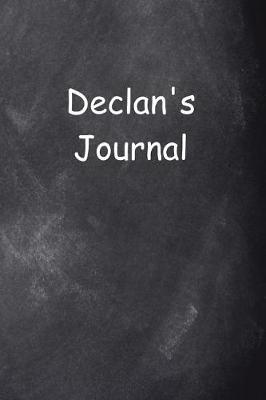 Cover of Declan Personalized Name Journal Custom Name Gift Idea Declan