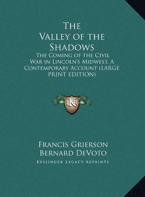 Book cover for The Valley of the Shadows