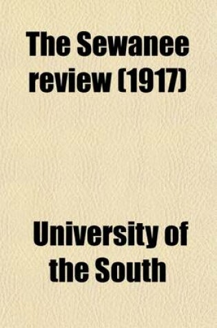 Cover of The Sewanee Review (Volume 25)