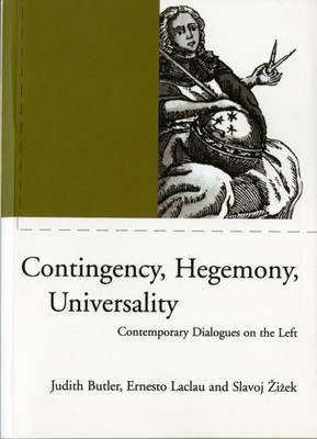 Book cover for Contingency, Hegemony, Universality
