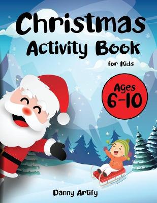 Book cover for Christmas Activity Book for Kids