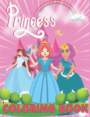 Book cover for Princess Coloring Book