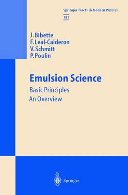 Book cover for Emulsion Science
