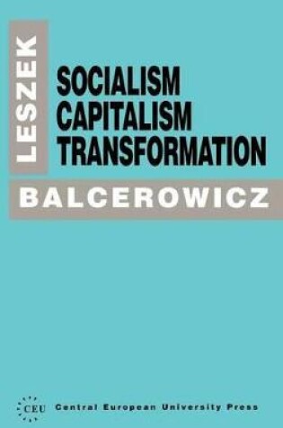 Cover of Socialism, Capitalism, Transformation