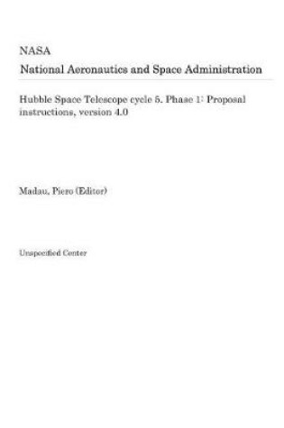 Cover of Hubble Space Telescope Cycle 5. Phase 1