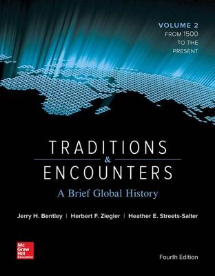 Book cover for Traditions & Encounters: A Brief Global History Volume 2 with 1-Term Connect Access Card