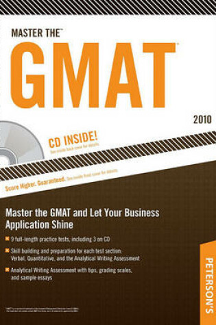 Cover of Peterson's Master the GMAT