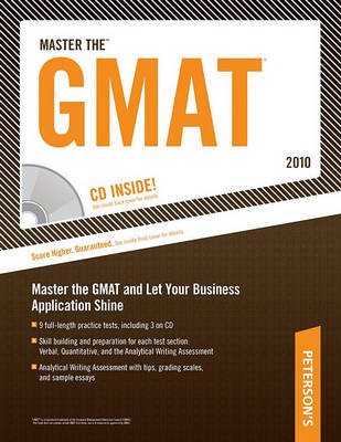 Cover of Peterson's Master the GMAT