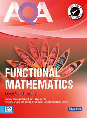 Book cover for AQA Functional Mathematics Student Book