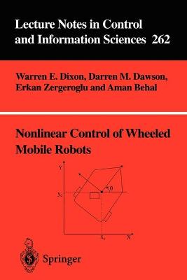 Book cover for Nonlinear Control of Wheeled Mobile Robots