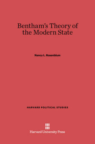 Cover of Bentham's Theory of the Modern State