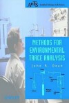 Book cover for Methods for Environmental Trace Analysis