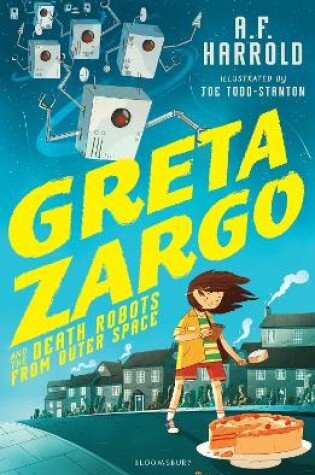 Cover of Greta Zargo and the Death Robots from Outer Space