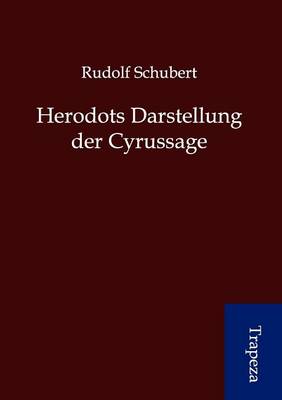 Book cover for Herodots Darstellung Der Cyrussage