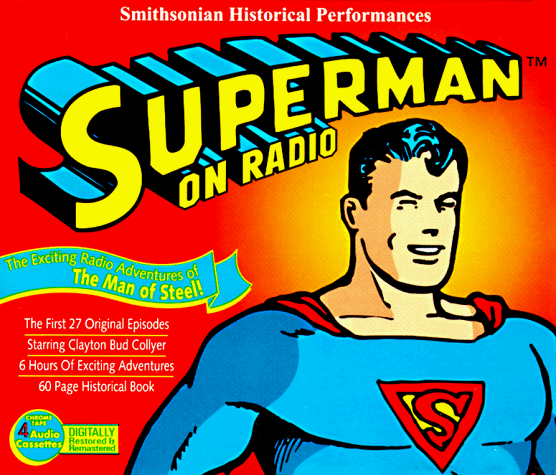 Book cover for Superman on Radio