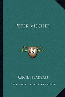 Book cover for Peter Vischer