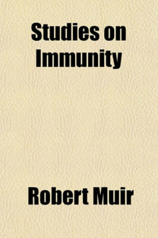 Cover of Studies on Immunity