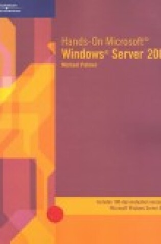Cover of Hands-on Microsoft Windows.NET Server 2003