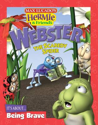 Book cover for Webster the Scardy Spider