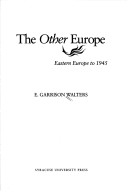 Book cover for Other Europe