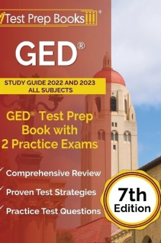 Cover of GED Study Guide 2022 and 2023 All Subjects