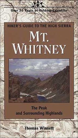 Book cover for Mt. Whitney: The Peak and Surrounding Highlands