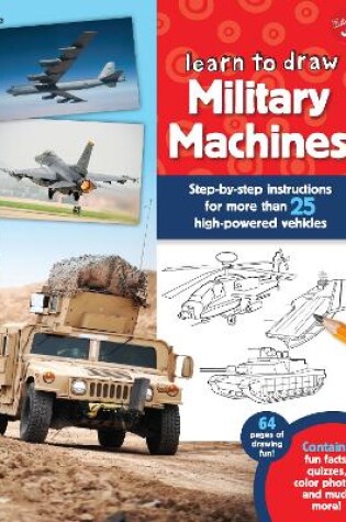 Cover of Learn to Draw Military Machines