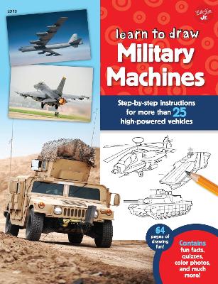 Book cover for Learn to Draw Military Machines