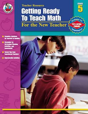 Book cover for Getting Ready to Teach Math, Grade 5