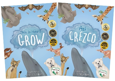 Book cover for This Is How I Grow English and Spanish Paperback Duo