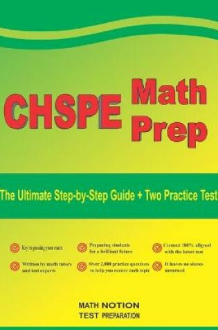 Cover of CHSPE Math Prep