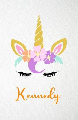 Book cover for Kennedy A5 Lined Notebook 110 Pages