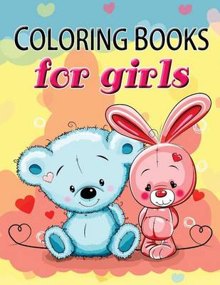 Book cover for Cute Coloring Book for Girls