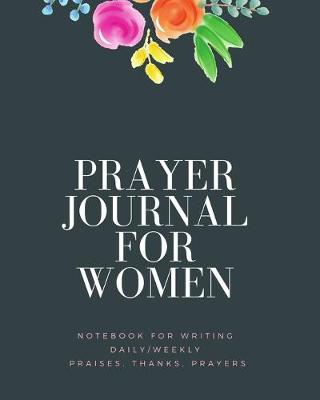 Book cover for Prayer Journal for Women