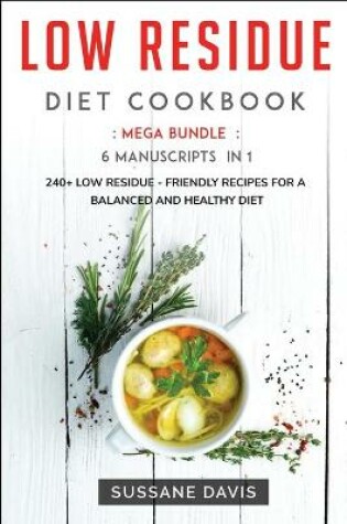 Cover of Low Residue Diet Cookbook