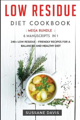 Book cover for Low Residue Diet Cookbook