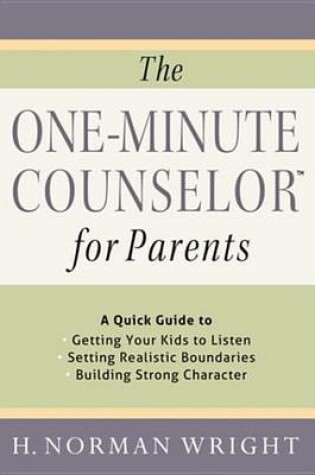 Cover of The One-Minute Counselor for Parents