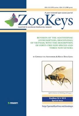 Book cover for Revision of the Agathidinae (hymenoptera, Braconidae) of Vietnam, with the Description of Forty-two New Species and Three New Genera